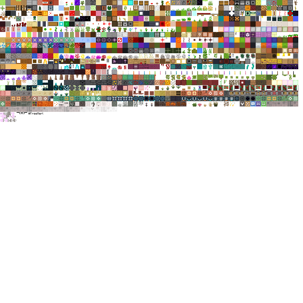 尝试自己制作一个我的世界材质包中